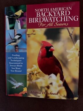 North American Backyard Birdwatching - Red Cover